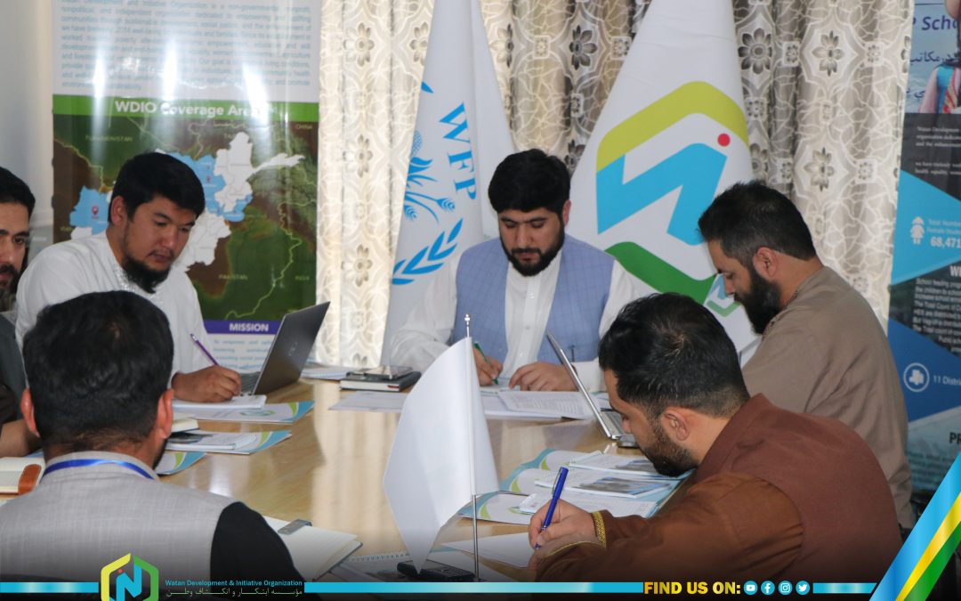 WDIO Leadership Visits Ghor Province to Review Progress and Strengthen Partnerships